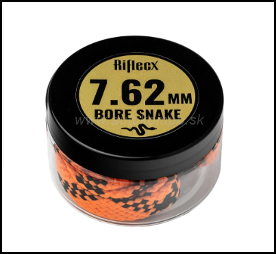 Čistiaca šnúra RifleCX Bore Snake, 7,62 mm