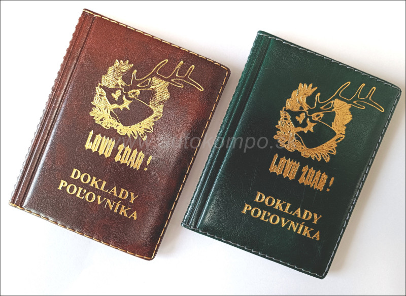 Puzdro na doklady pre poľovníka LUX