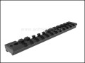 Picatinny lita CZ-455/457 25MOA, L=140