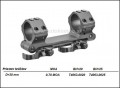 Mont ERATAC s nastavitenm sklonom, D=30 mm, MOA - pkov
