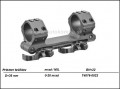 Mont ERATAC s nastavitenm sklonom, D=36 mm, mrad / MIL- pkov