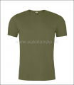 Triko BONNY s krtkym rukvom, khaki, unisex