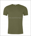 Tri�ko BONNY s kr�tkym ruk�vom, khaki, unisex, XL