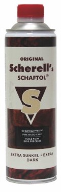 Scherell's Original Olio Per Fusto 50ml – Rosso Marrone, Protegge E Nutre Il Legno Da Oltre 75 Anni