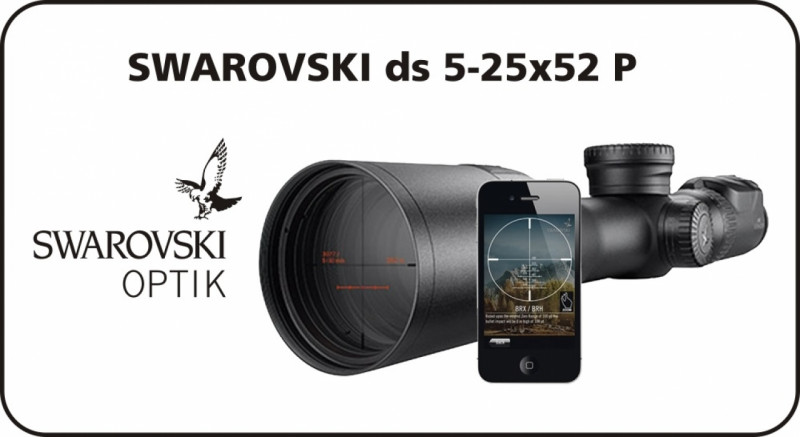 Puškohľad SWAROVSKI dS 5-25x52 P SR